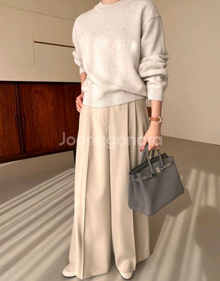 새상품)보웬 이태리 울 팬츠--6