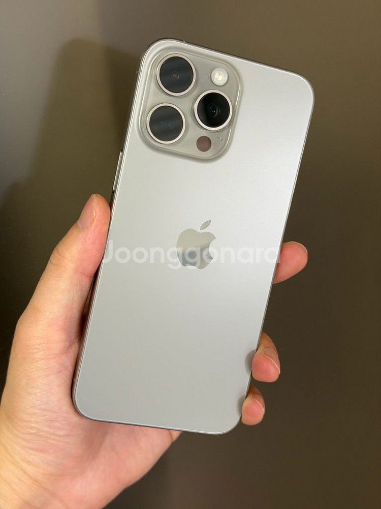 아이폰 15 프로맥스 1테라 내츄럴티타늄 자급제--1