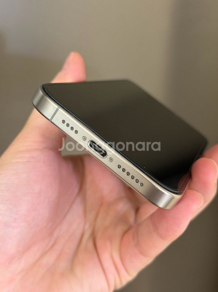 아이폰 15 프로맥스 1테라 내츄럴티타늄 자급제--3