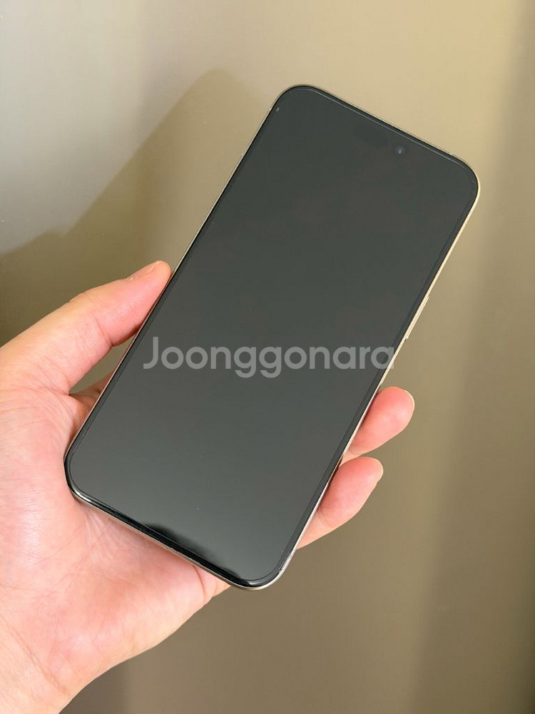 아이폰 15 프로맥스 1테라 내츄럴티타늄 자급제--5