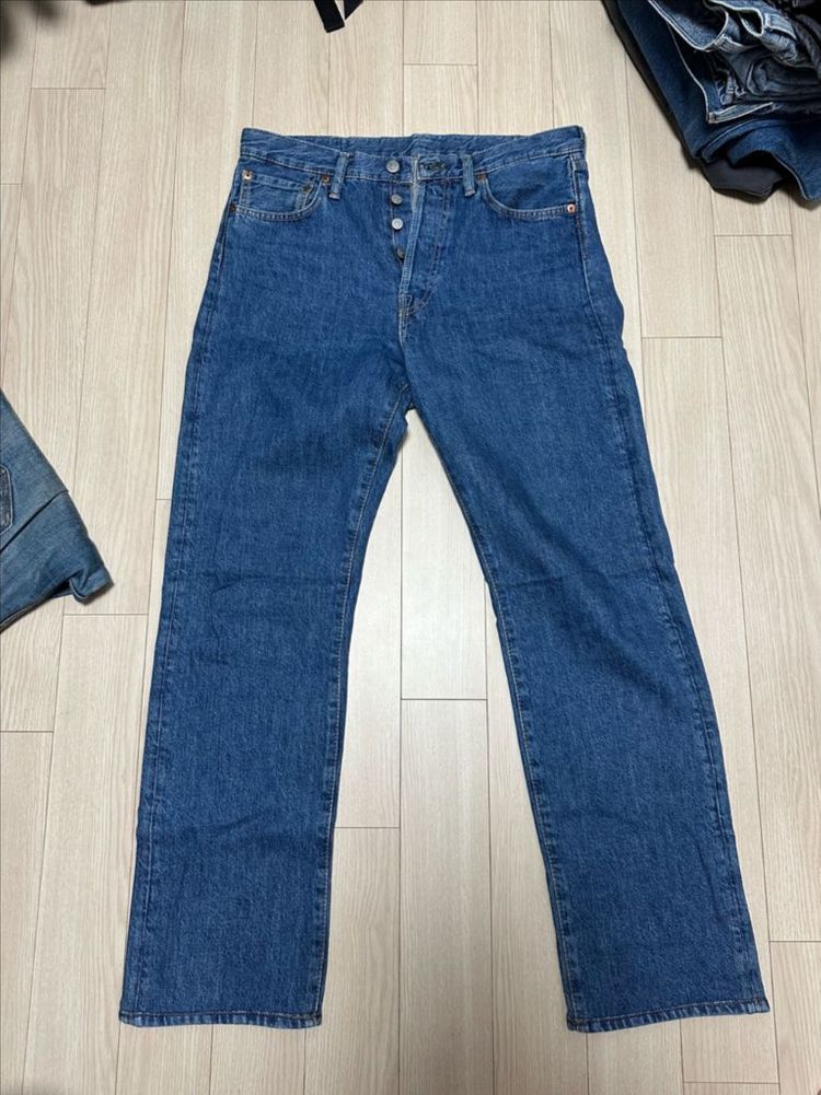 아크네 1996 다크블루 트래쉬진--2