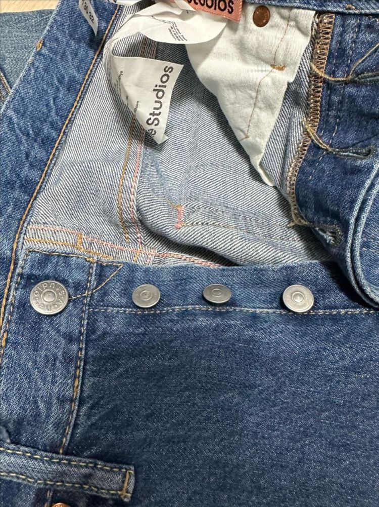 아크네 1996 다크블루 트래쉬진--7