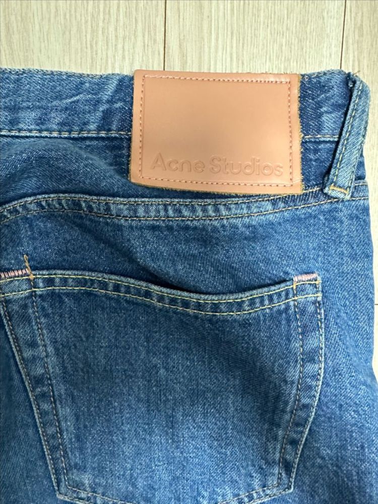 아크네 1996 다크블루 트래쉬진--4