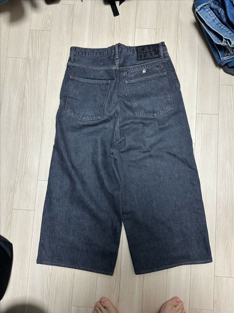 캐피탈 포트 배기 팬츠--5