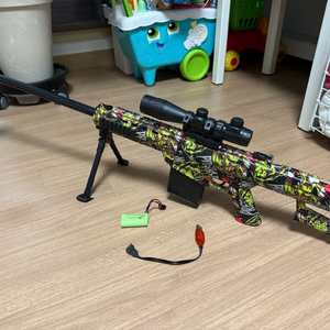 장난감 젤총 수정탄 건 블래스터