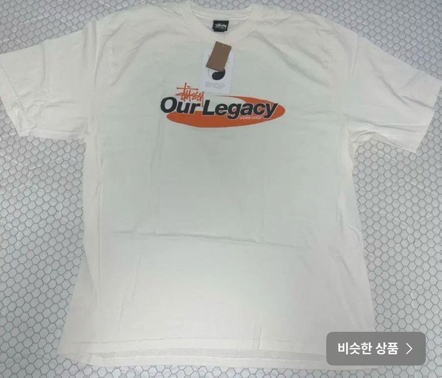 스투시x아워레가시 워크샵 티쳐츠 네추럴--1