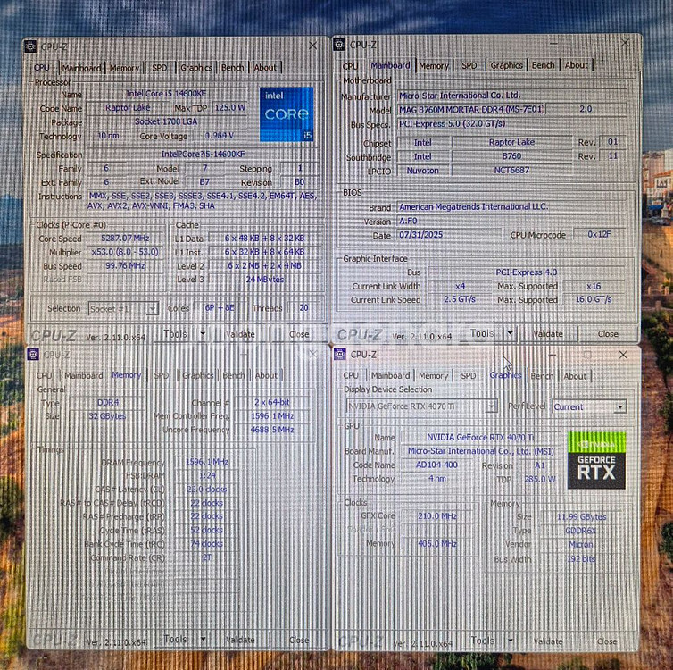 i5-14600KF , RTX4070TI 고사양 본체--4