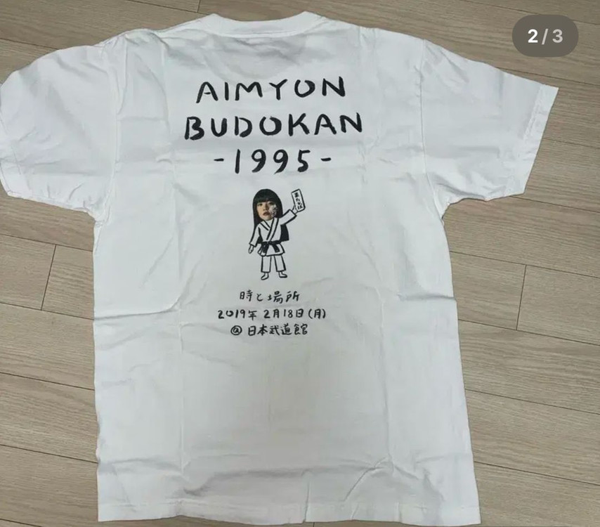 아이묭 부도칸 입성 기념 티셔츠--1