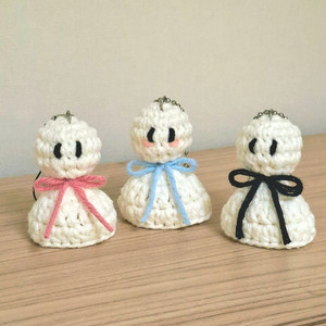 뜨개 테루테루 보즈 맑음인형 날씨인형