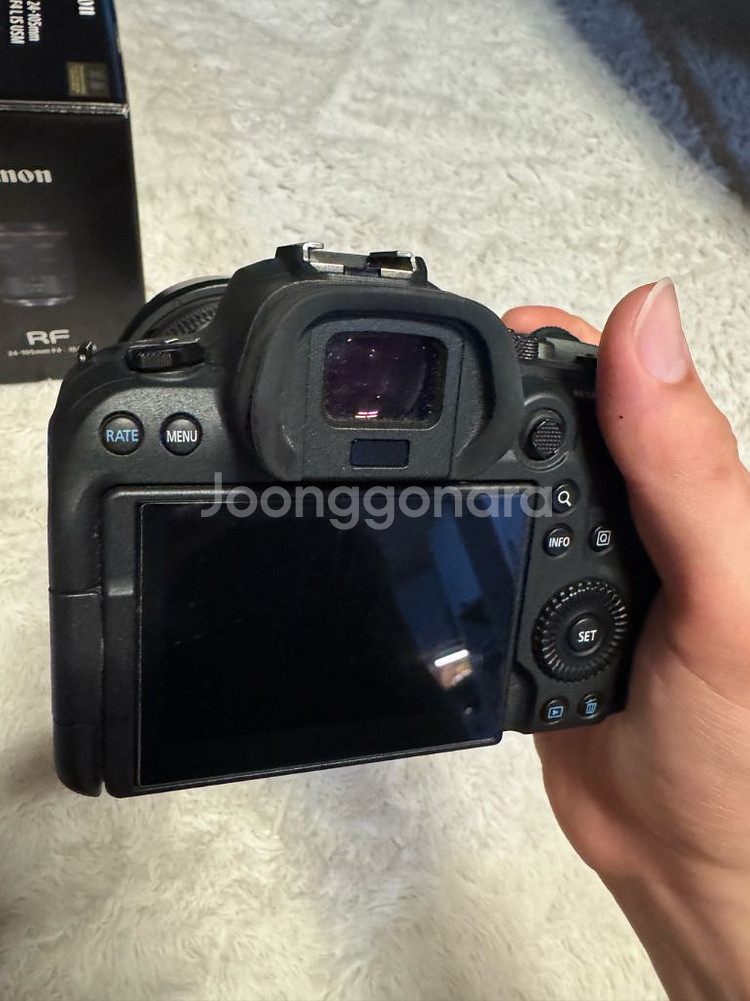 캐논 eos r6 풀프레임 미러리스 카메라--1