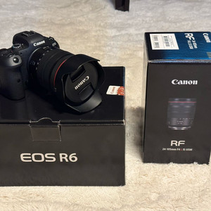캐논 eos r6 풀프레임 미러리스 카메라
