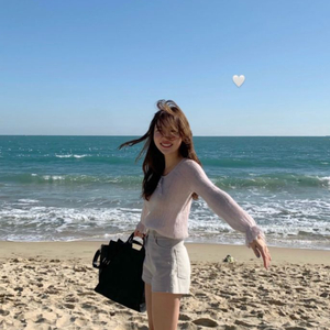 타낫 모헤어 레이스 니트 mohair lace knit