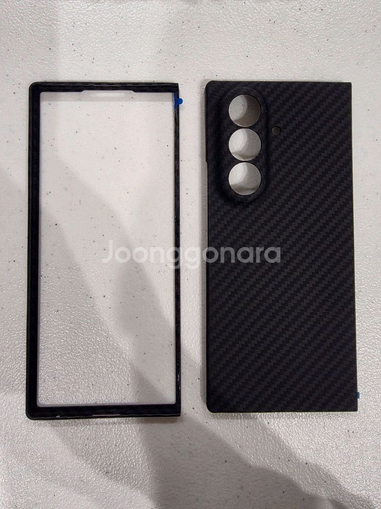갤럭시 Z폴드7 아라미드 리얼카본 맥세이프 케이스--1