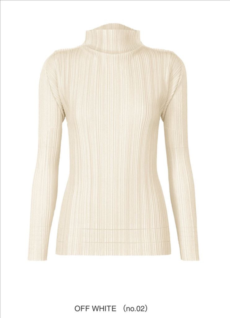 플리츠플리즈 소프트플리츠 오프화이트 새상품--0