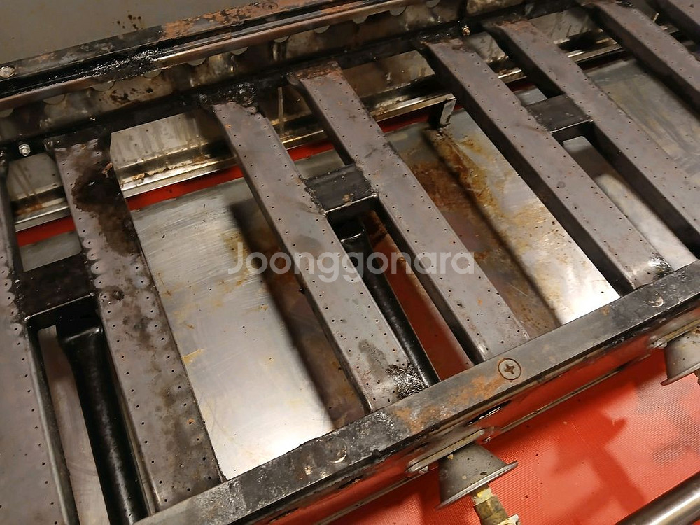 타코야끼 기계(28알5구주물판,lpg가스버너,이동식다이--0