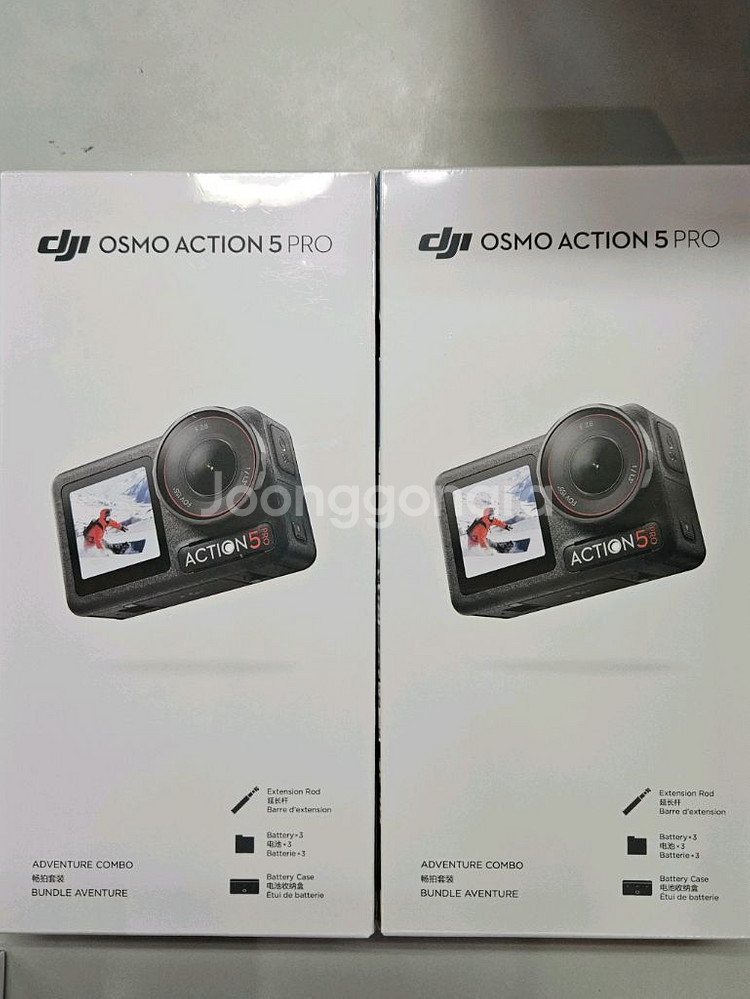미개봉> DJI 오즈모 포켓3 액션5 마이크미니 짐벌--2