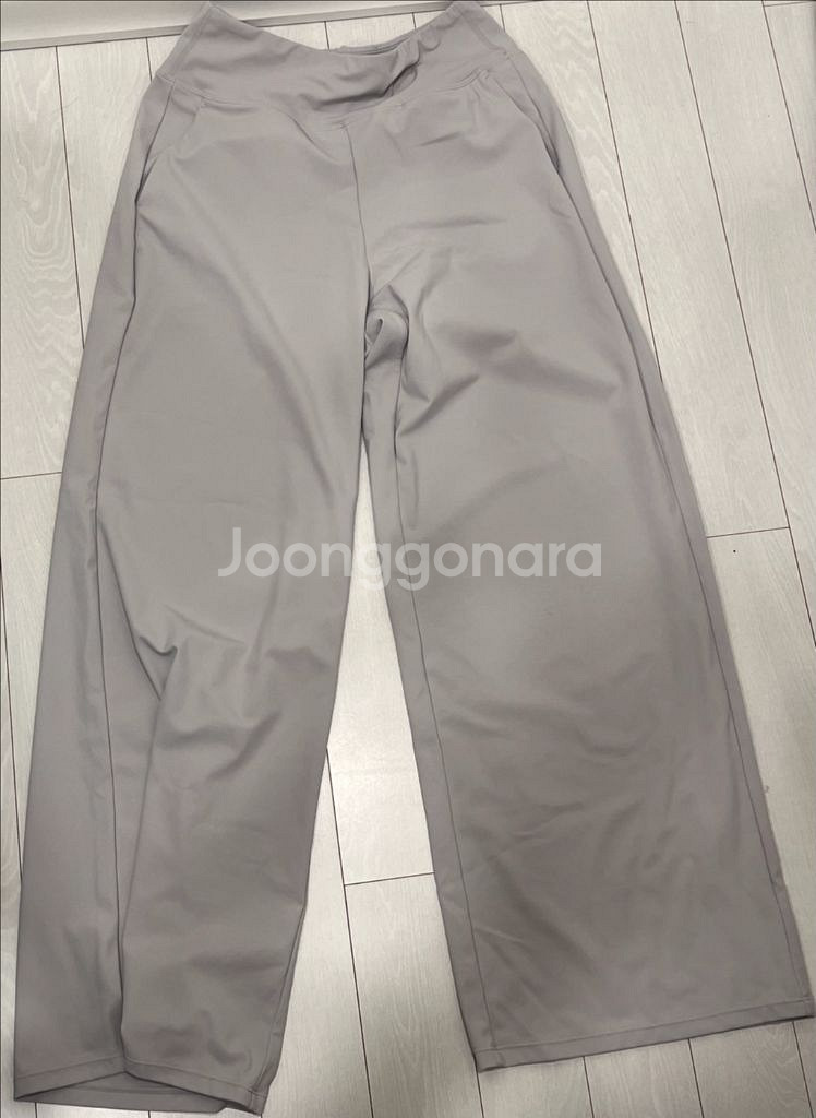 안다르 맥시 와이드 레깅스 허쉬그레이 롱L--2