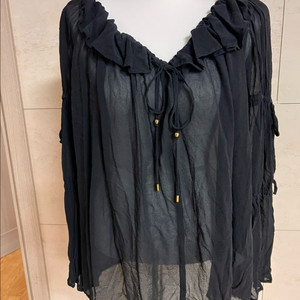 클럽모나코 실크 블라우스