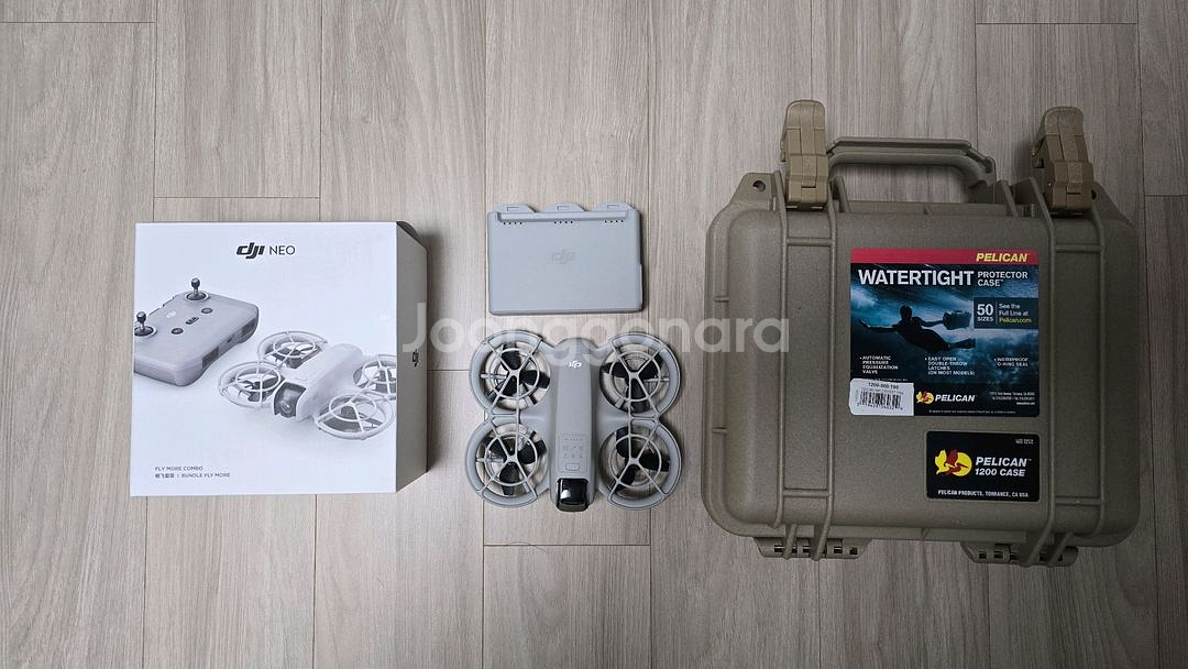 dji 네오 콤보 + 펠리칸 케이스 1200 팝니다.--0