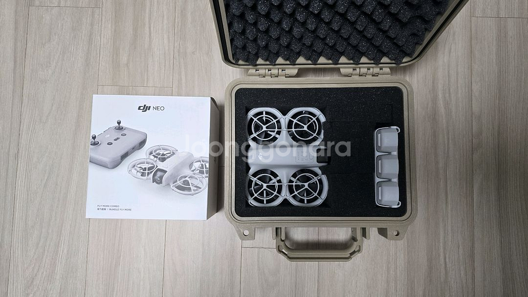 dji 네오 콤보 + 펠리칸 케이스 1200 팝니다.--1