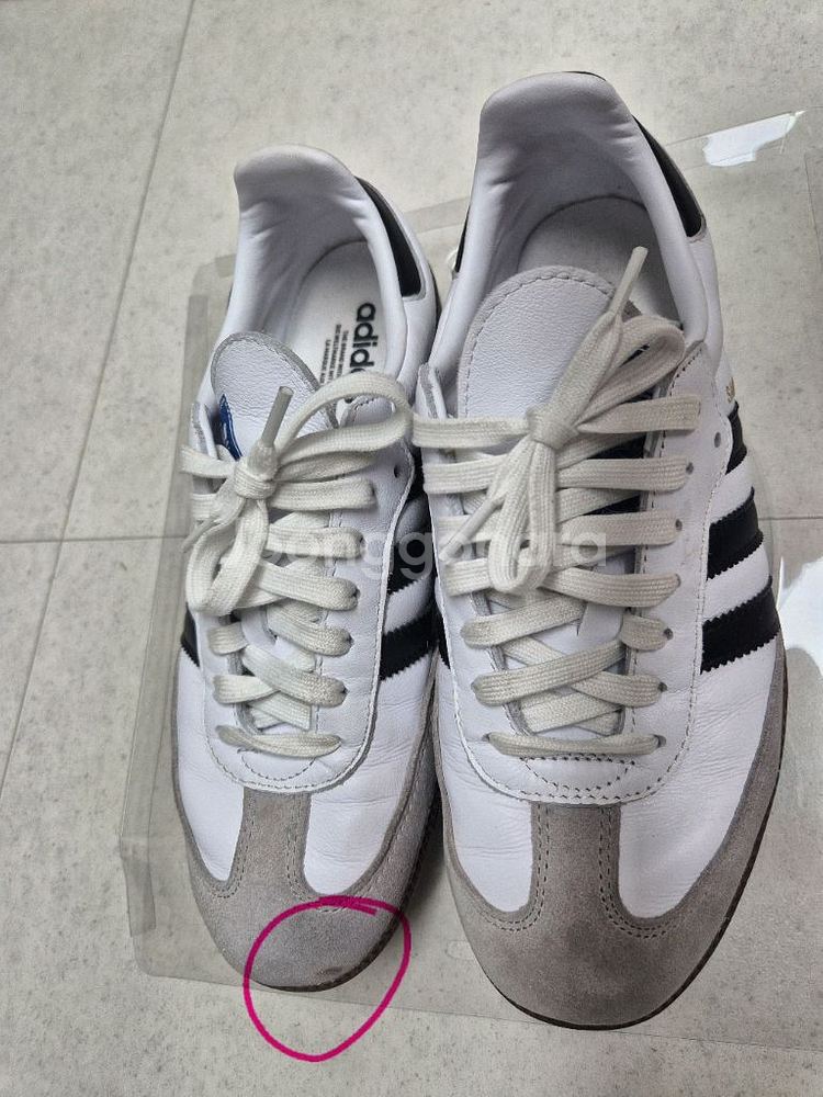 아디다스 삼바 OG B75806 270mm--4