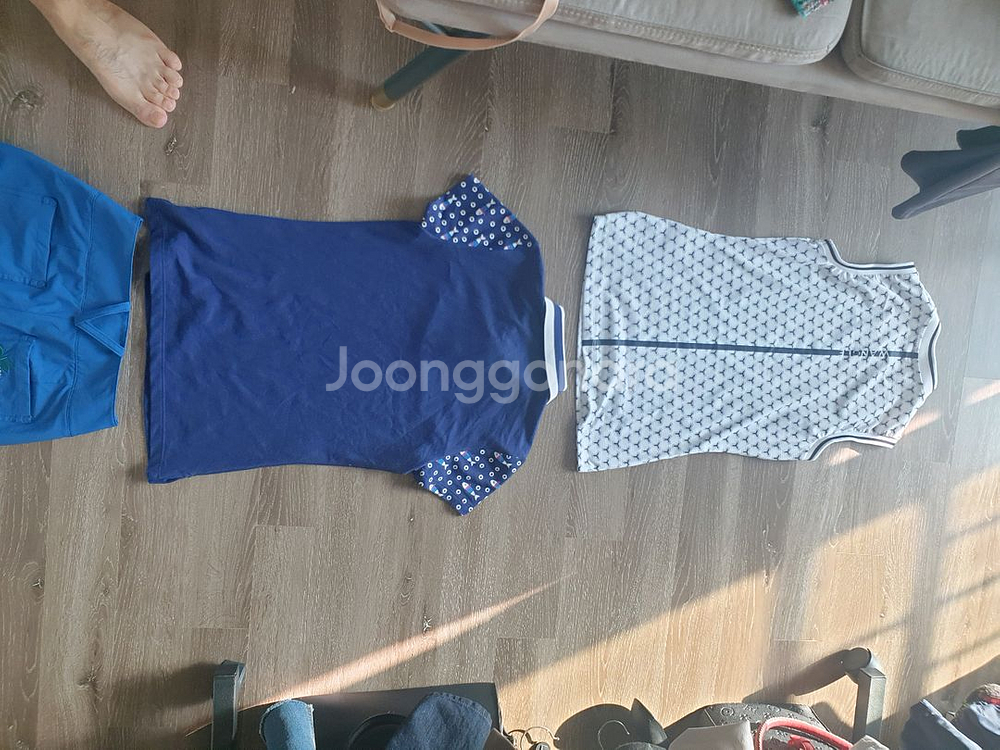 와이드앵글 여성 조끼 티 바지 호칭64,85--8