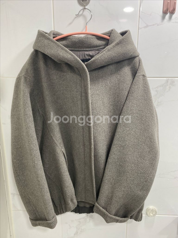 한섬 타임 간절기에 입기 좋은 반코트 팔아요~--0