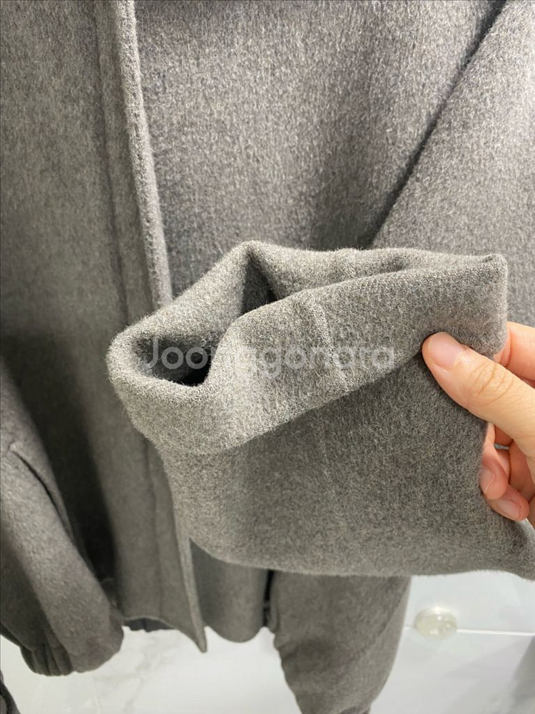 한섬 타임 간절기에 입기 좋은 반코트 팔아요~--2