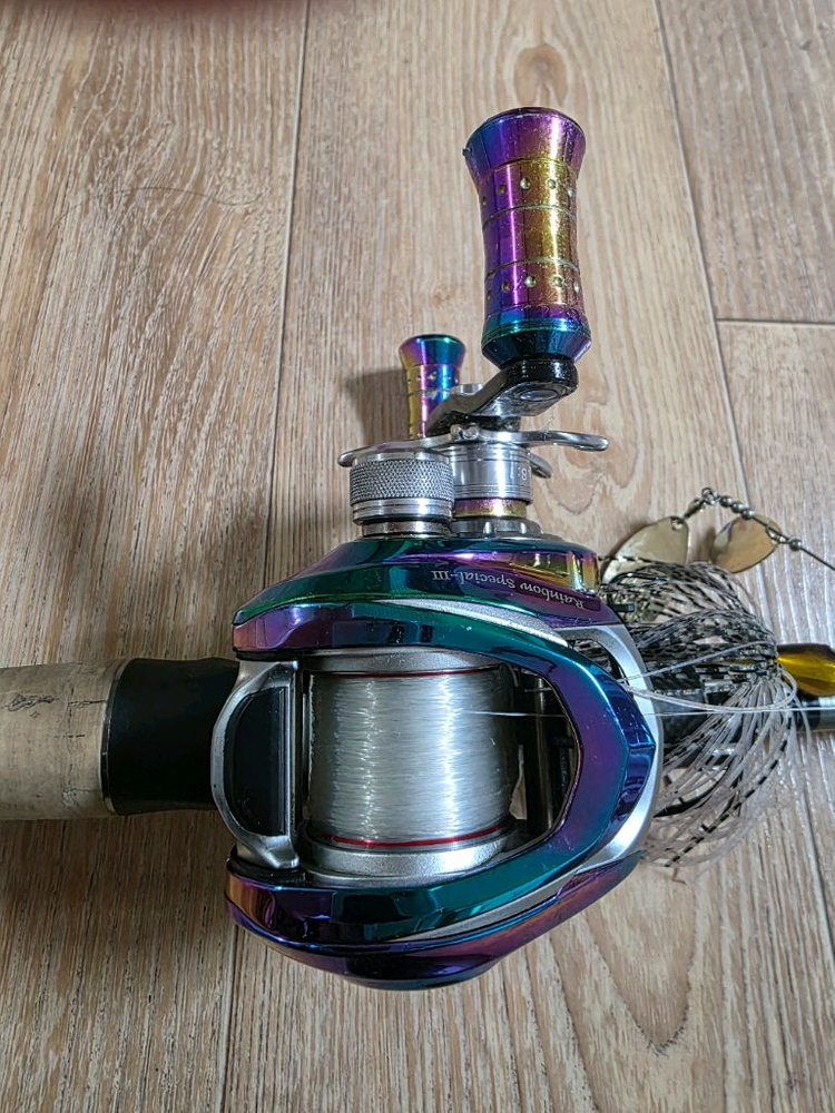 배스낚시 릴,로드 세트 판매 이미지