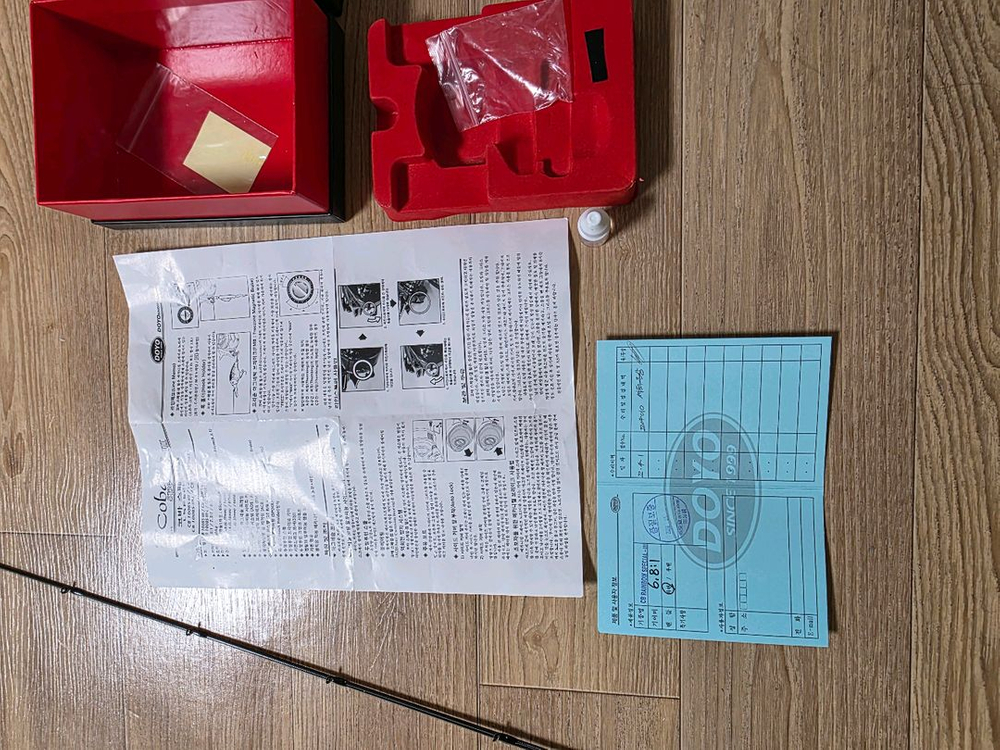 배스낚시 릴,로드 세트 판매 이미지