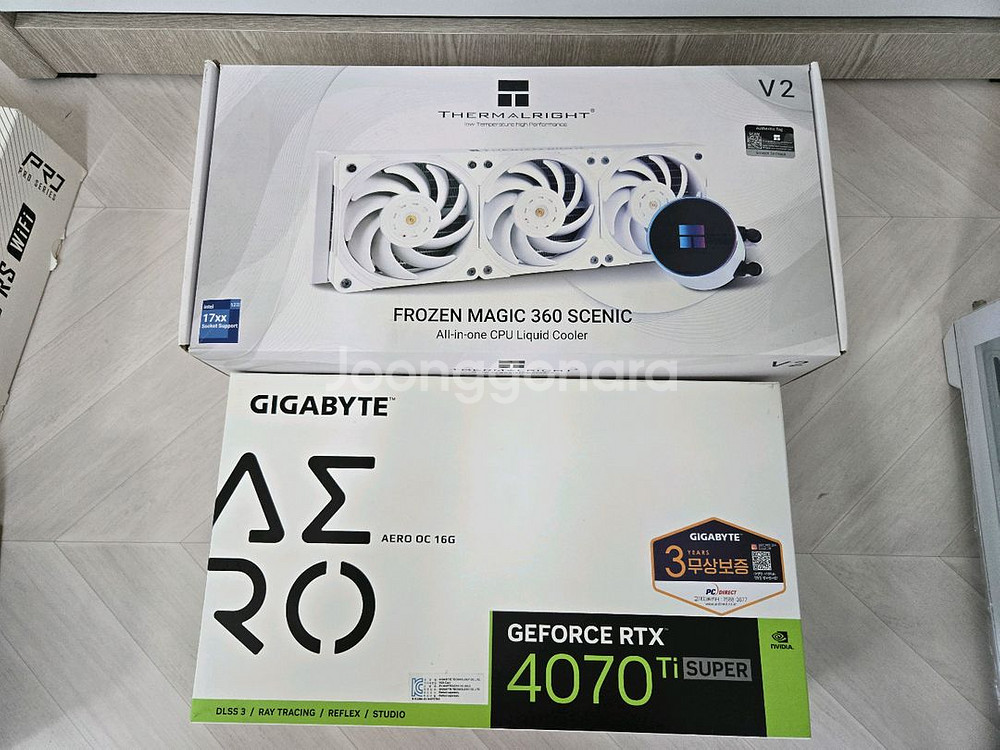 본체 13900k, 4070ti super aero,--3