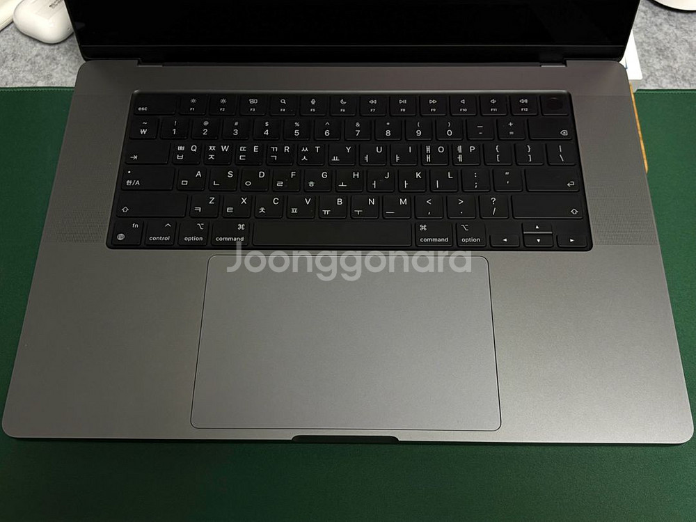 맥북 M1 MAX 16인치 64램 4TB 애케플 적용--6