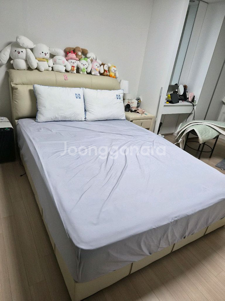 씰리 S238 가죽 침대 프레임&다즐링 매트리스 퀸(Q--2