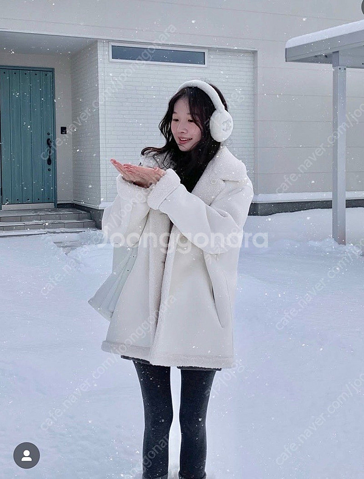 르베인 lebane 리버시블 무스탕--4