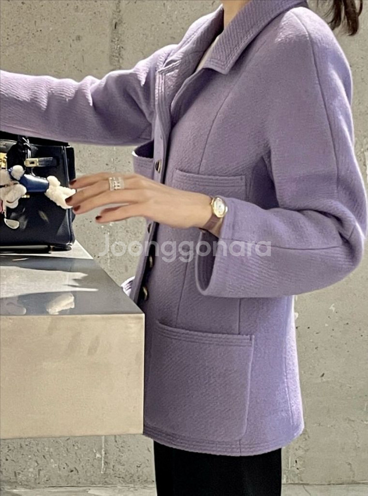 쎄모먼 Mathilde Tweed Jacket 트위드자--1