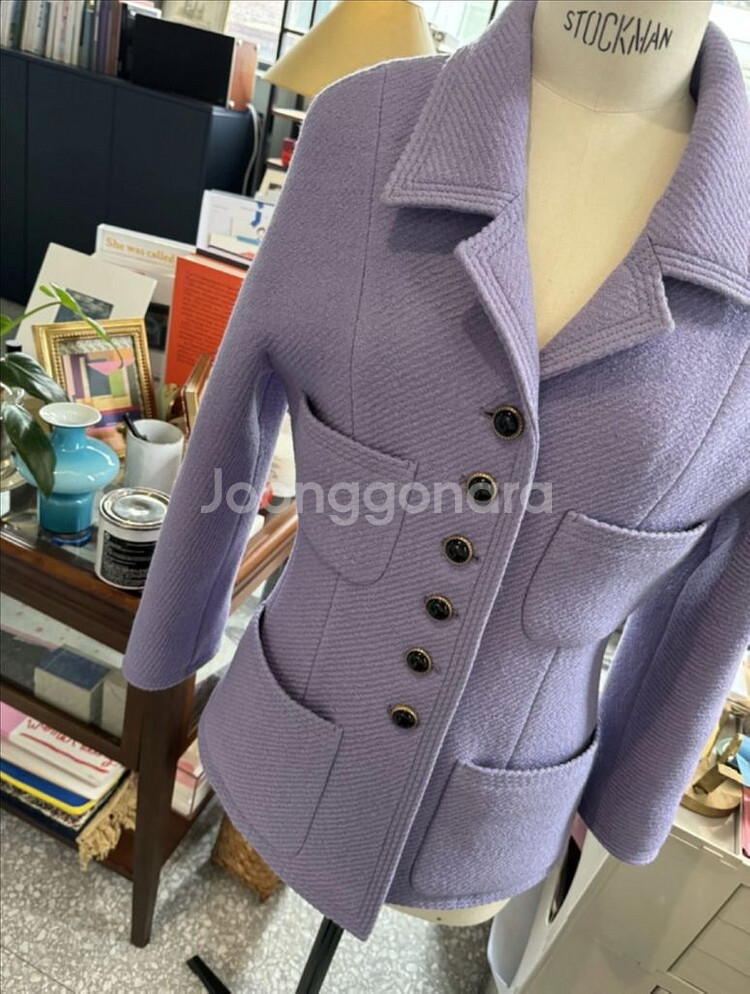 쎄모먼 Mathilde Tweed Jacket 트위드자--2