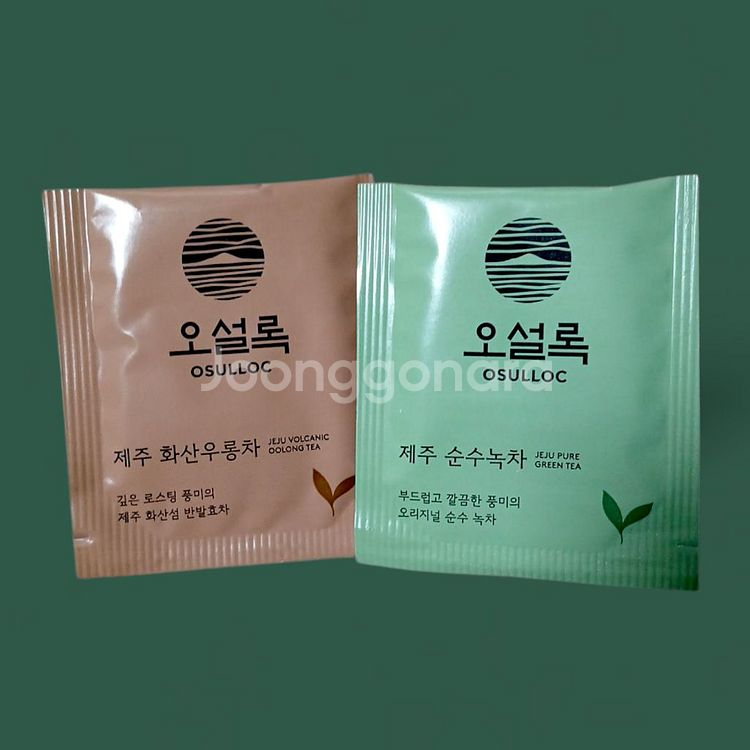 개당 700원/5개부터 판매) 오설록 티 제주우롱차녹차--0