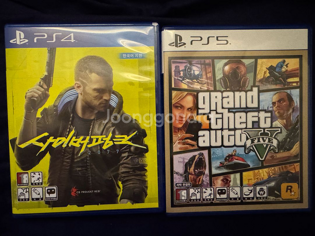 ps4,5타이틀 사이버펑크, gta5--0