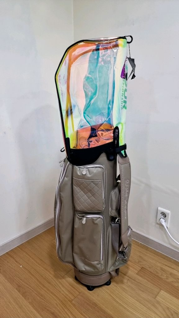 메르세데스 벤츠 골프캐디백 (홀로그램 헤드커버 새제품) 이미지