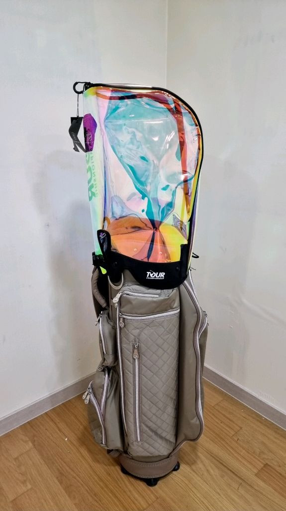 메르세데스 벤츠 골프캐디백 (홀로그램 헤드커버 새제품) 이미지