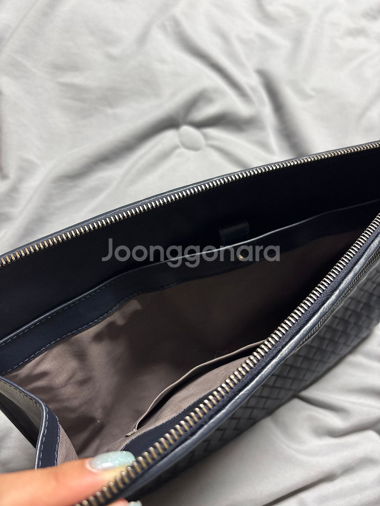 보테가베네타 인트레치아토 VN 도큐먼트 위빙 레더--4