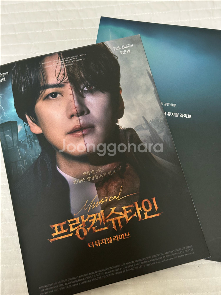 프뮤라 미니프로그램북 프랑켄슈타인 박은태 규현--0