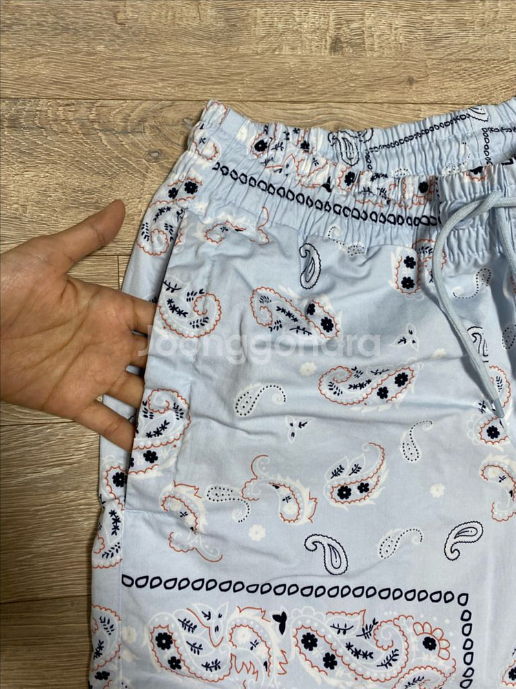 mlb 뉴욕양키스 페이즐리 투피스 반팔 셔츠 남방 반바--6