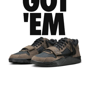 새상품 조던 x 트래비스 스캇 점프맨 잭 TR 블랙