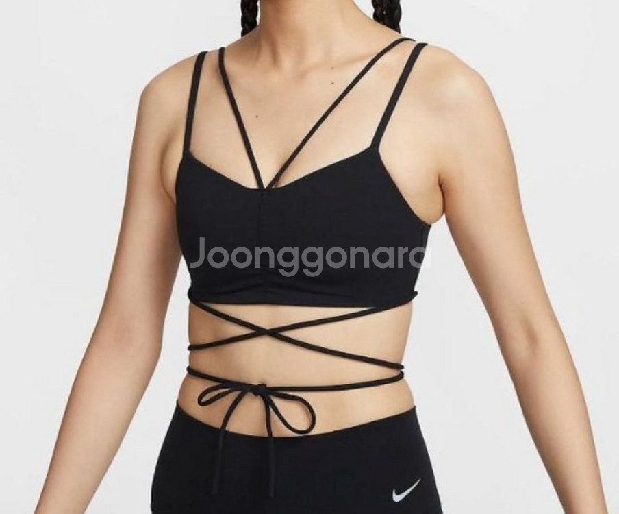 나이키 랩 스포츠 브라탑 블랙 95(XL) 새상품--0