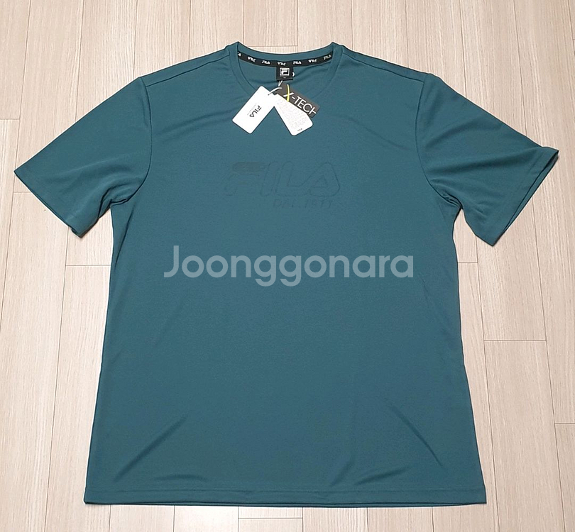 휠라 X-TECH 기능성 반팔 티셔츠 텍달린 새상품--0