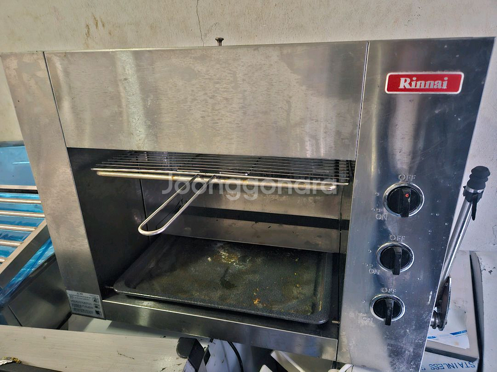 린나이 생선구이기 야끼바 가스그릴(RSB-923N)1--0