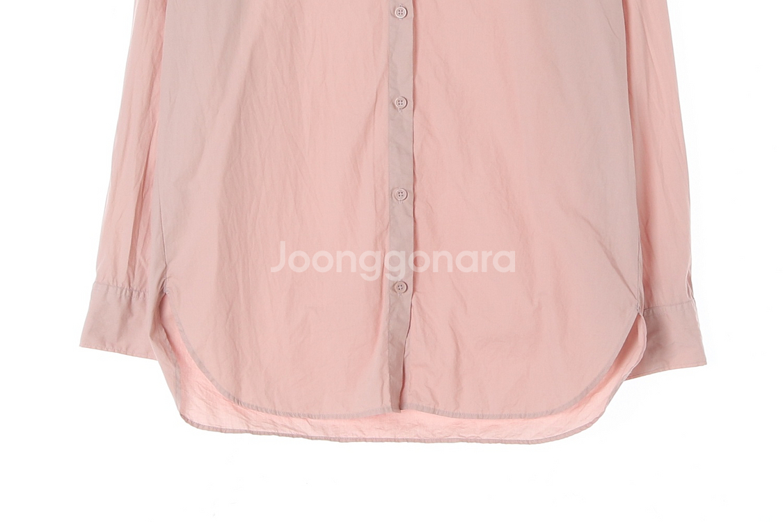 [S]탑텐 인디핑크 긴팔 오버핏 코튼 셔츠--2