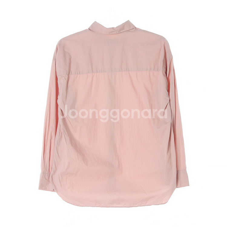 [S]탑텐 인디핑크 긴팔 오버핏 코튼 셔츠--3