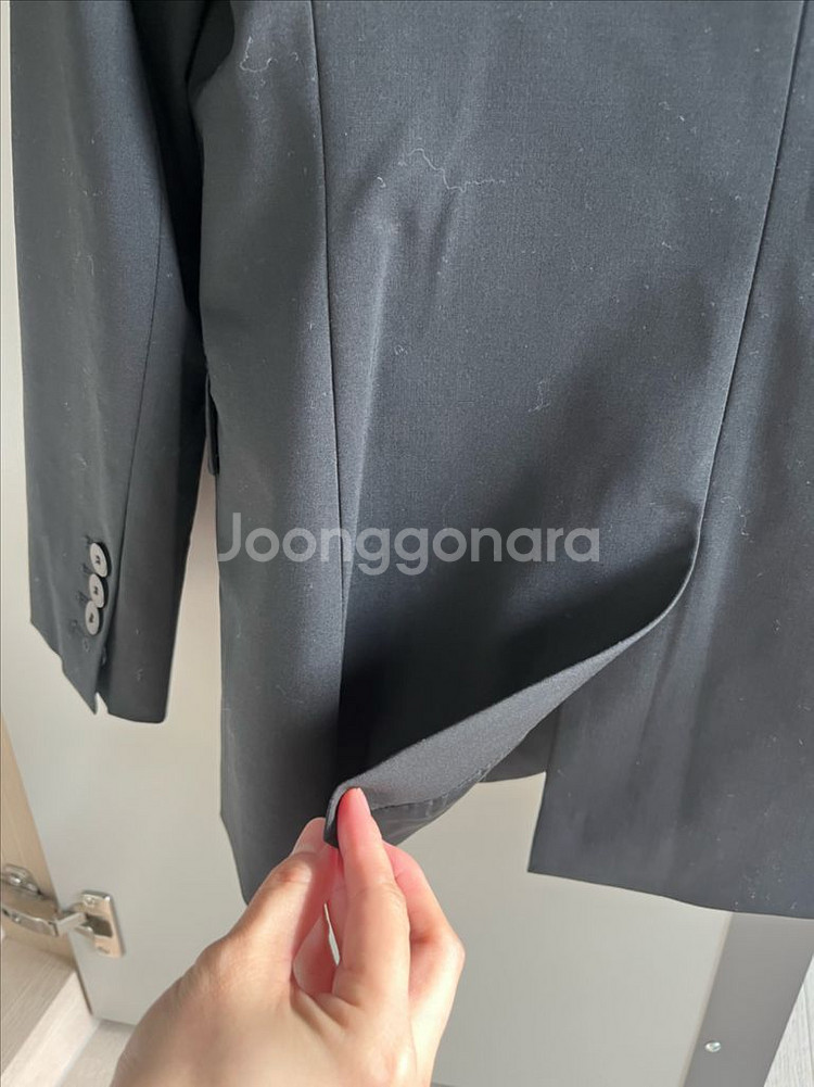 띠어리 기본핏 자켓(블랙)(0)--2